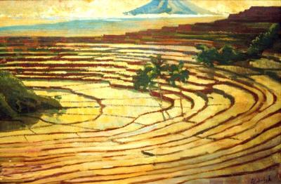 Sample artwork by Carel Dake II (1886 - 1946), known for landscape painting, etching - View similar artists and auction records